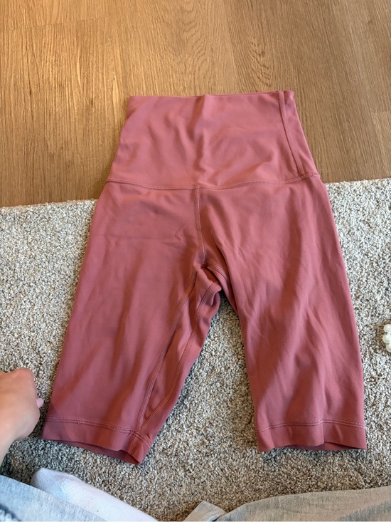 lululemon athletica Pants - lululemon athletica Rose Dust Bike Shorts